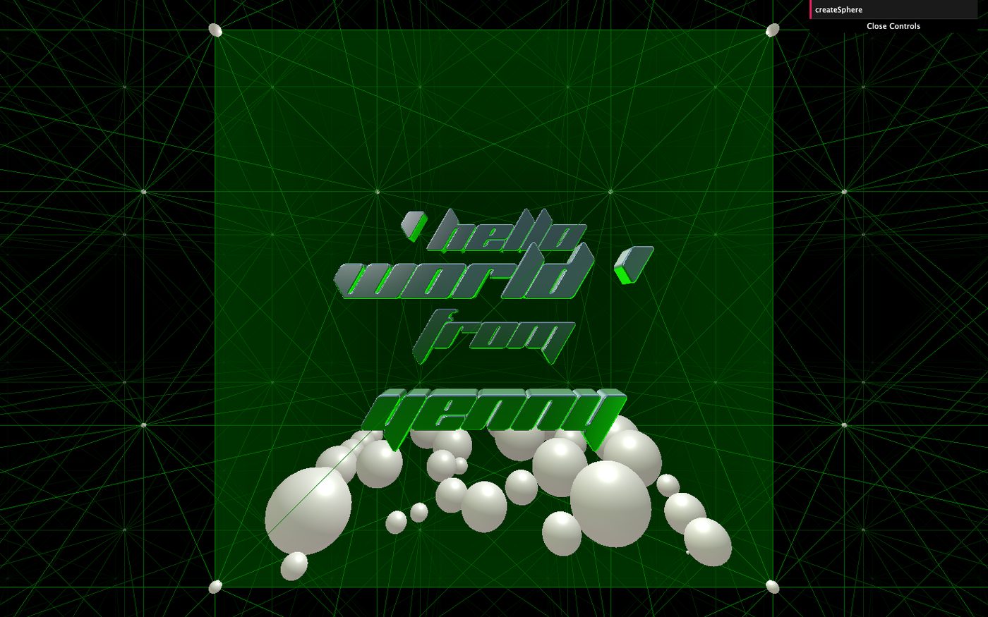 Three.js 互动海报