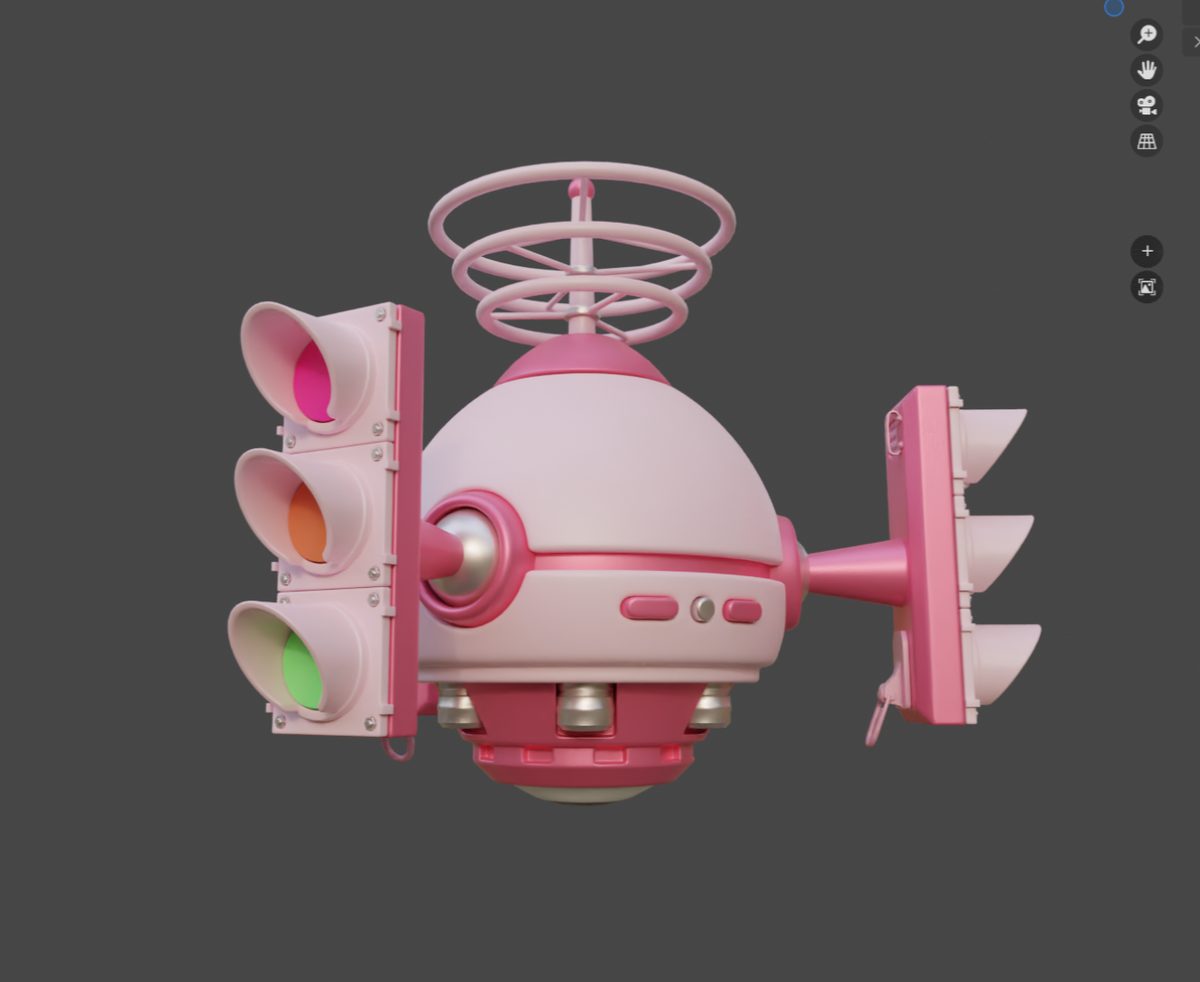 脑波控制机 Blender 建模